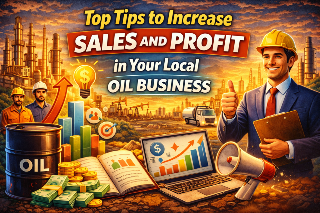 Top Tips to Increase Sales and Profit in Your Local Oil Business